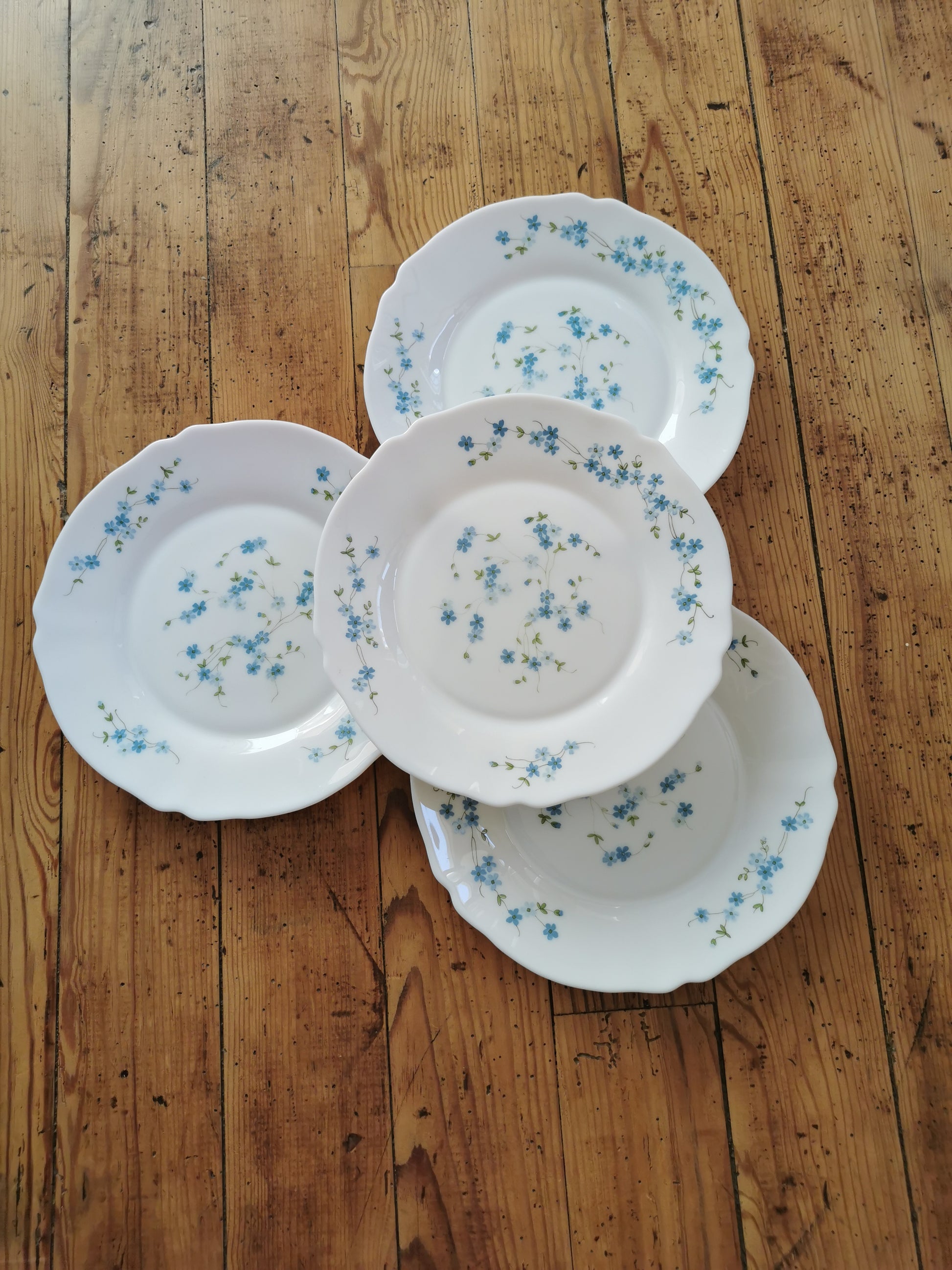 Assiettes vintage Arcopal Veronica