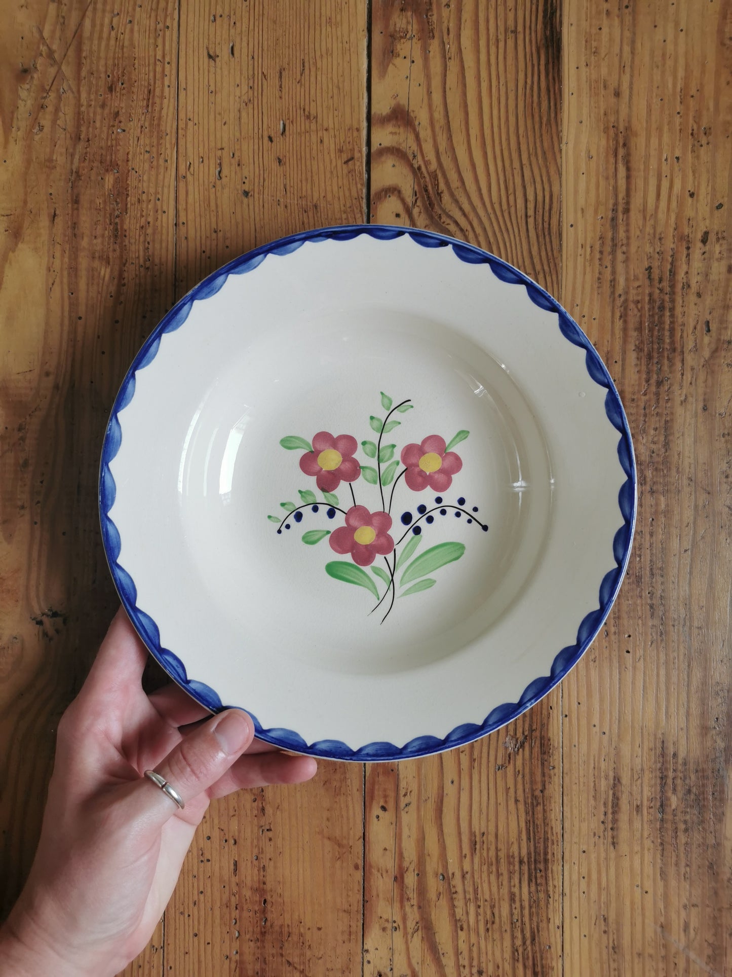 Assiettes creuses Sarreguemines, Barsac