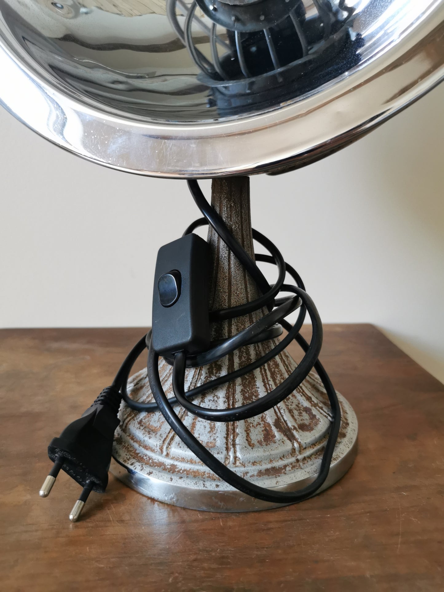 Lampe vintage Calor upcyclée