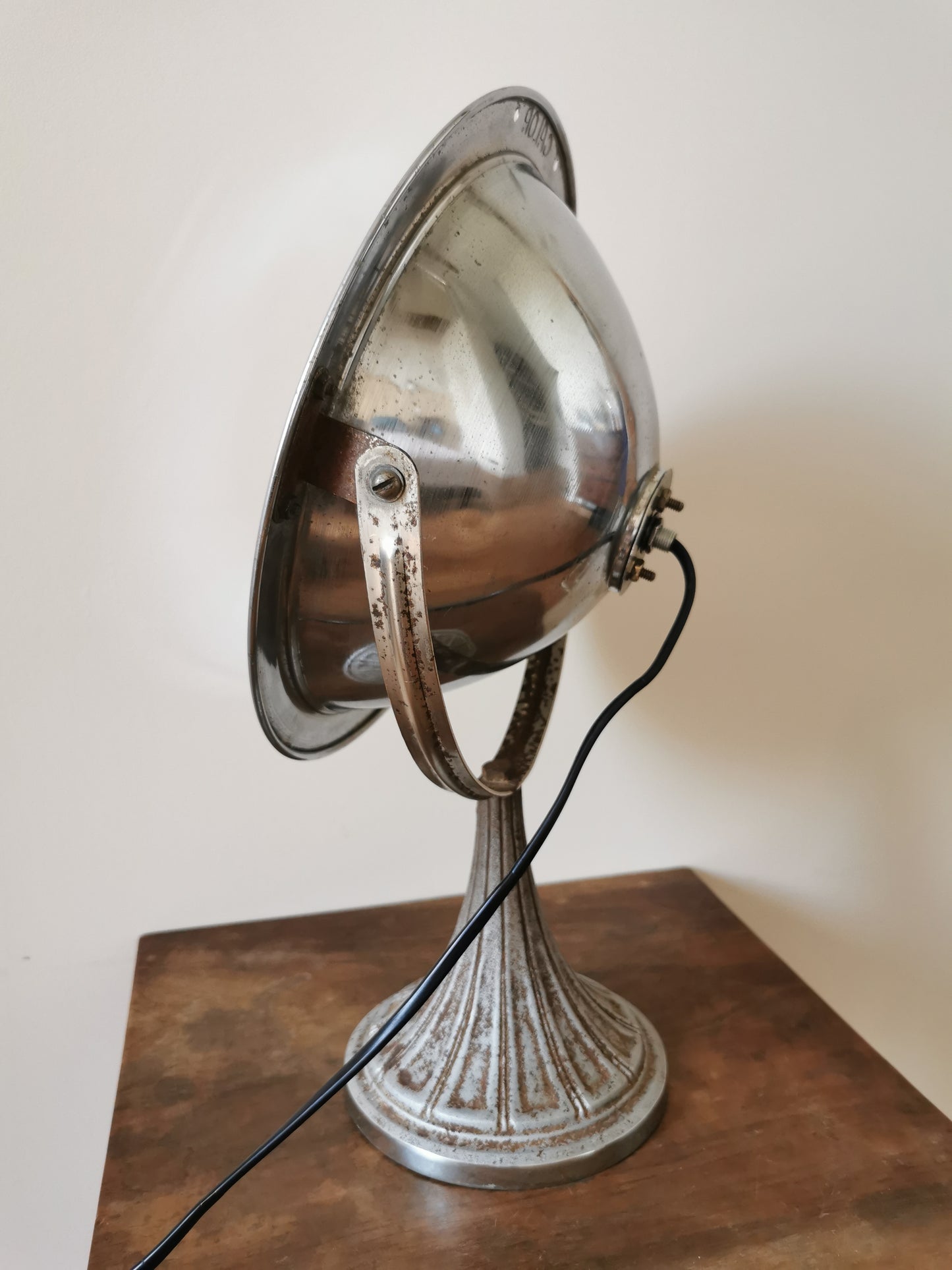 Lampe vintage Calor upcyclée