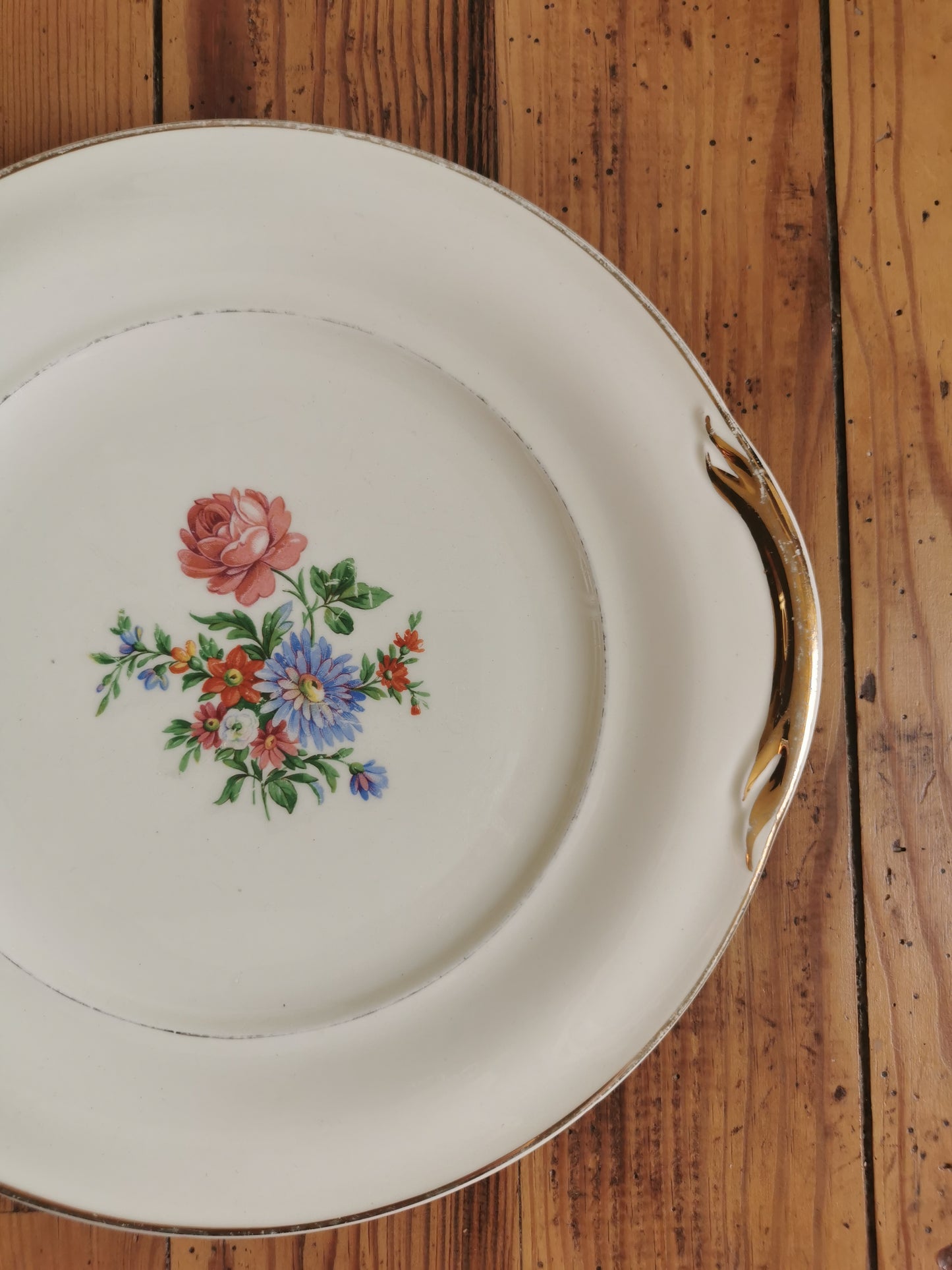 Plat à gâteaux Ceranord, fleuri