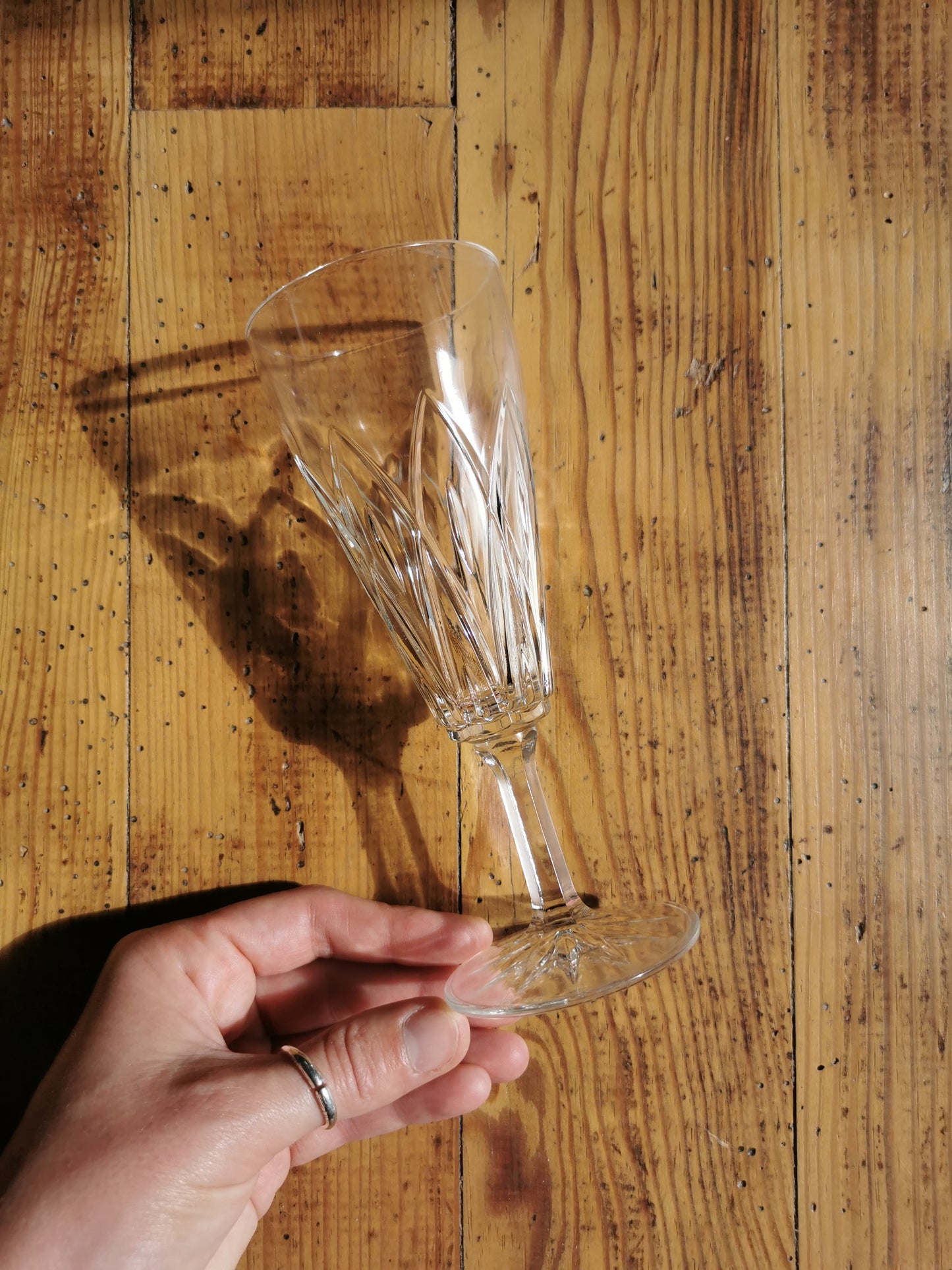 Flûtes à champagne "fleur"