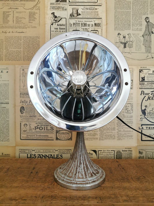 Lampe vintage Calor upcyclée