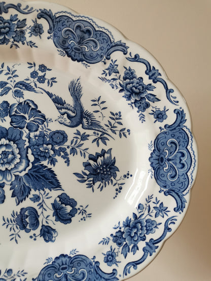 Plat ovale vintage Ridgway, Windsor