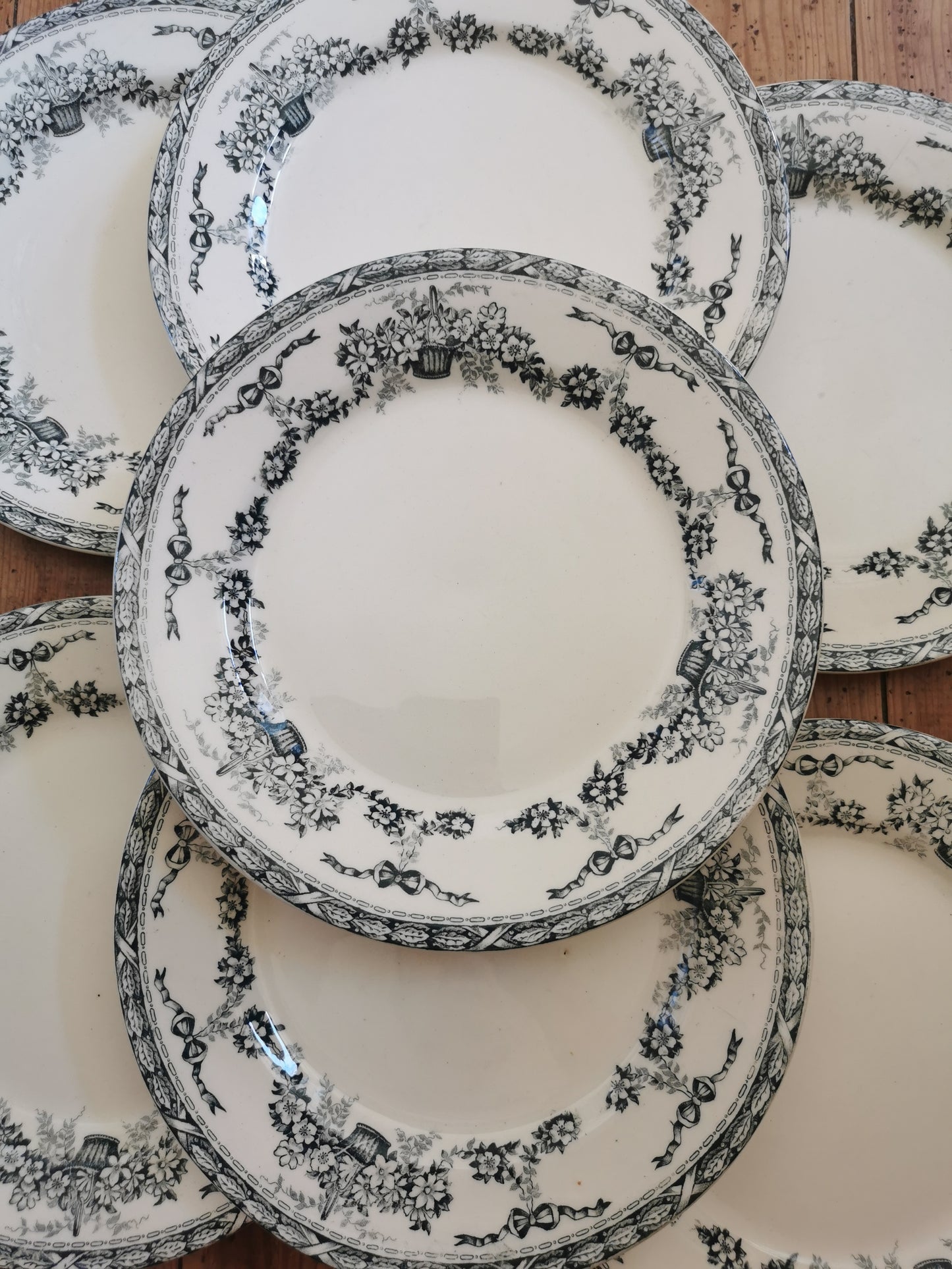 Assiettes plates Salins, Ninon