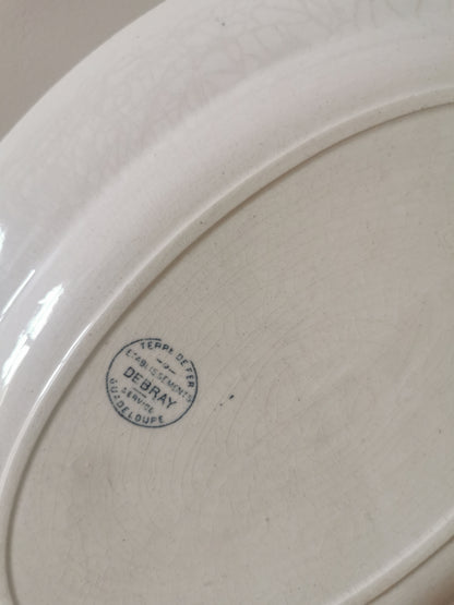 Plat ovale Guadeloupe