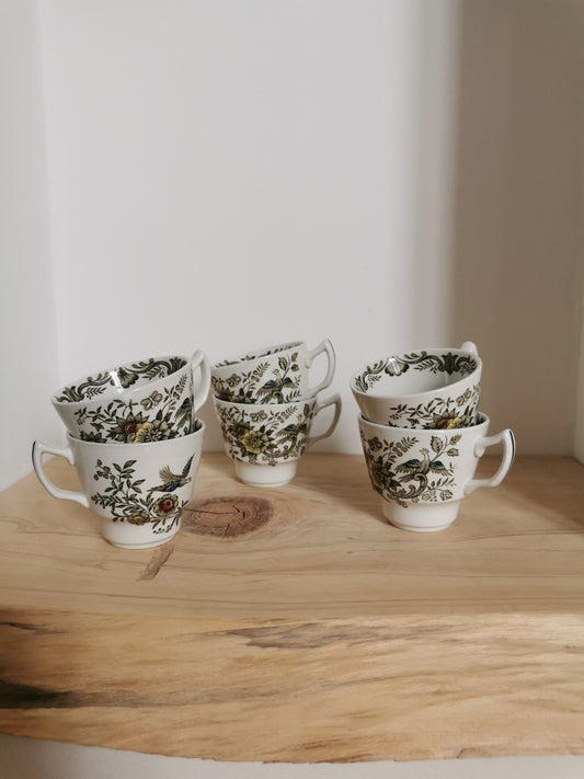 Tasses anglaises vintage Ridgway