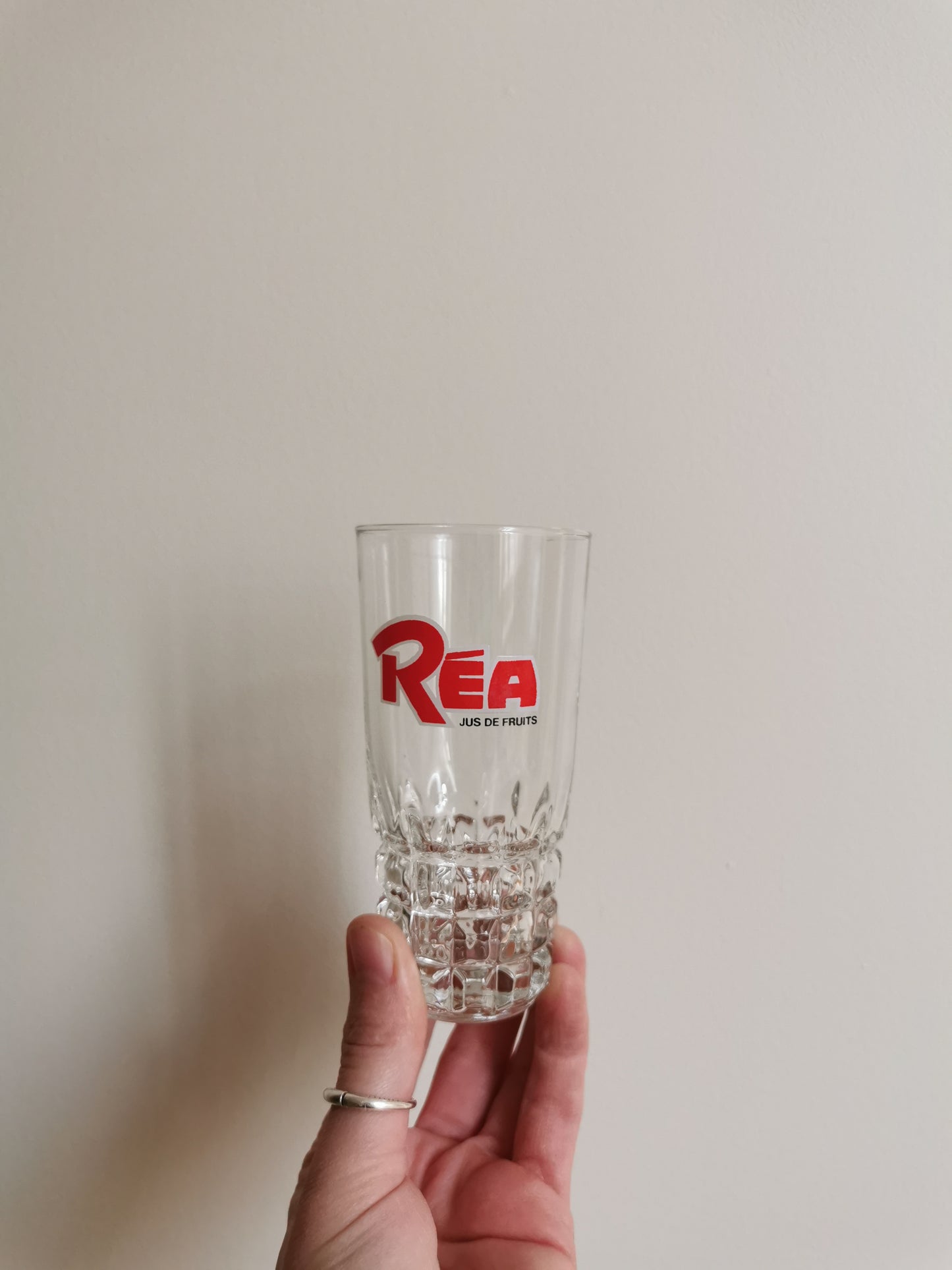 Verres vintage Réa