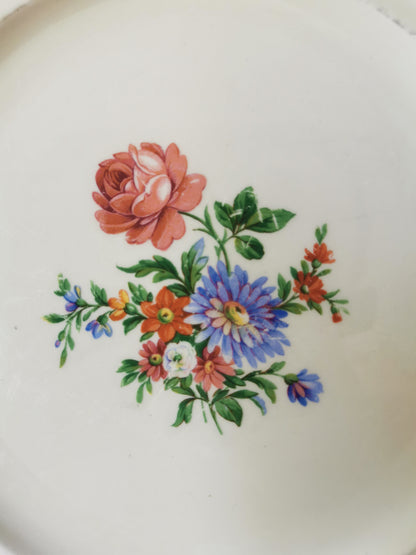 Plat à gâteaux Ceranord, fleuri