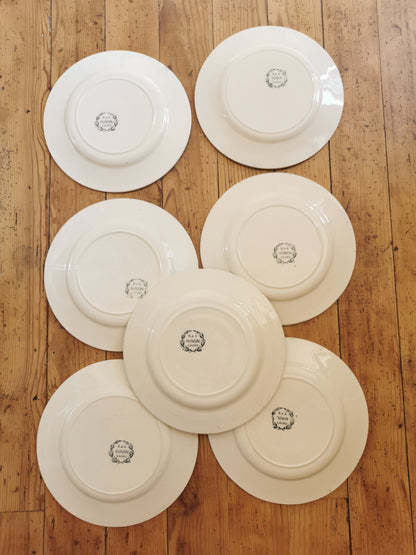 Assiettes plates Salins, Ninon