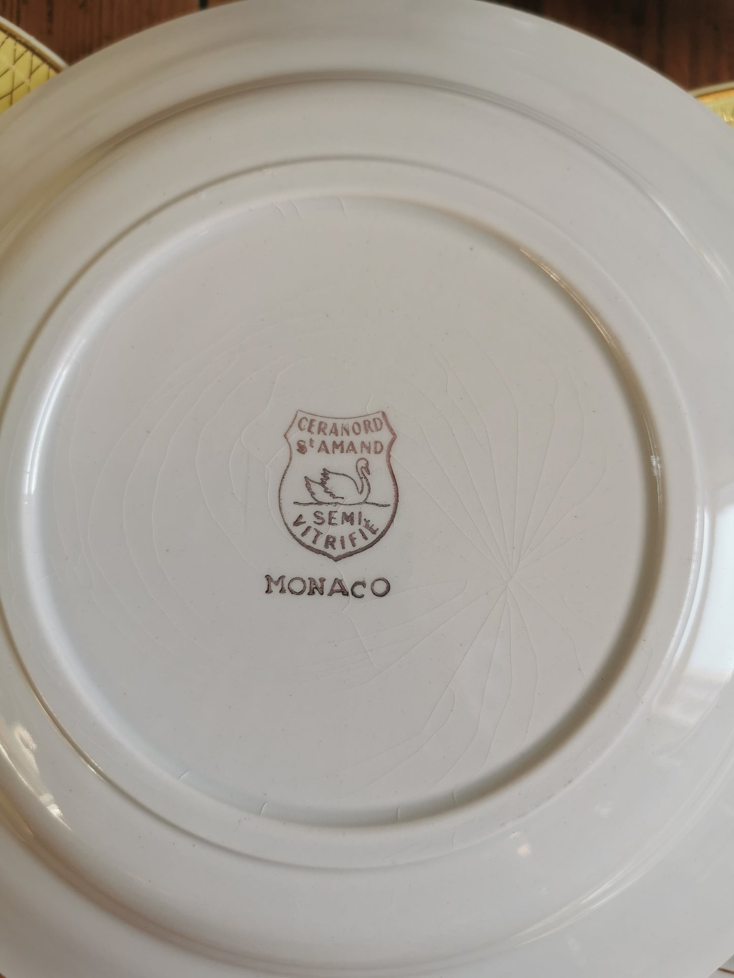 Assiettes creuses Ceranord, Monaco