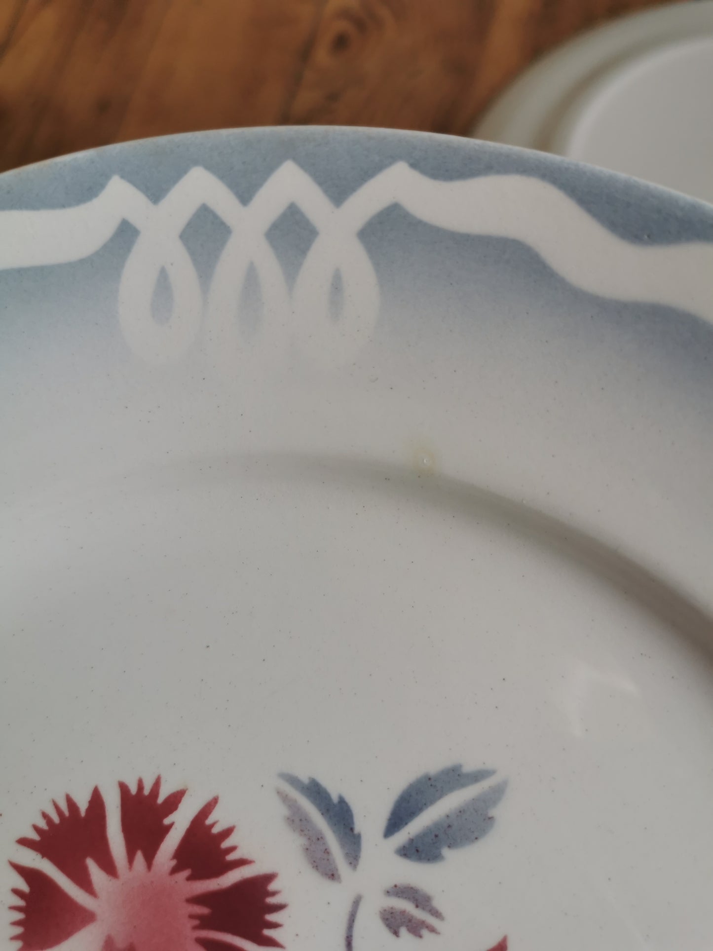 Assiettes plates Moulin des Loups