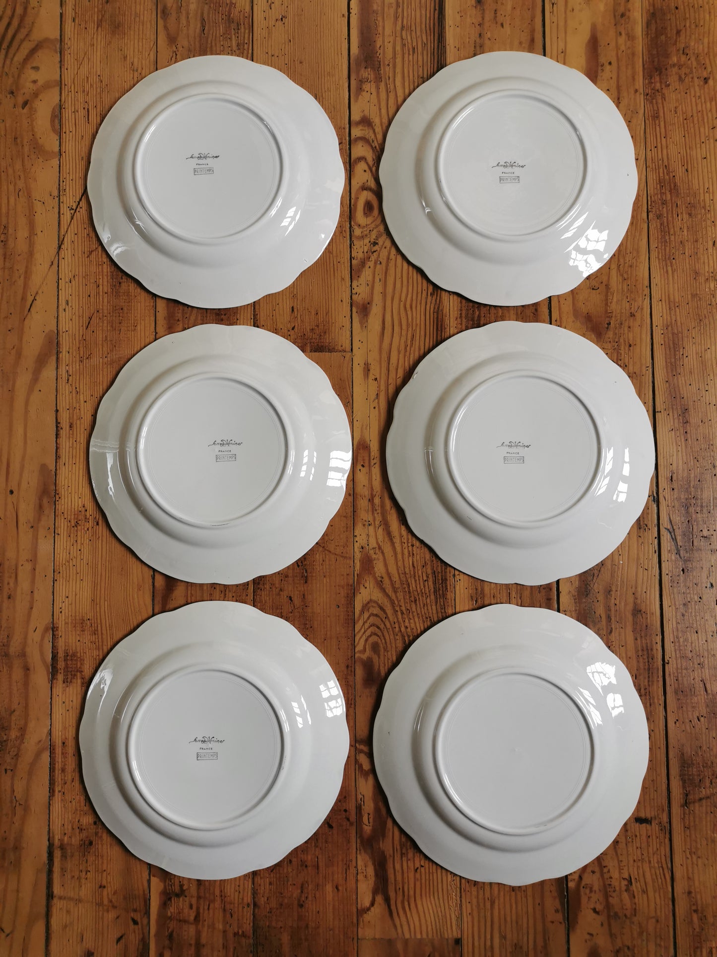 Assiettes plates L'Amandinoise, Printemps