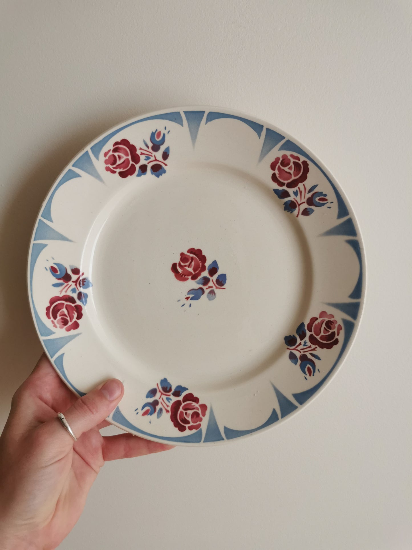 Assiettes plates Badonviller