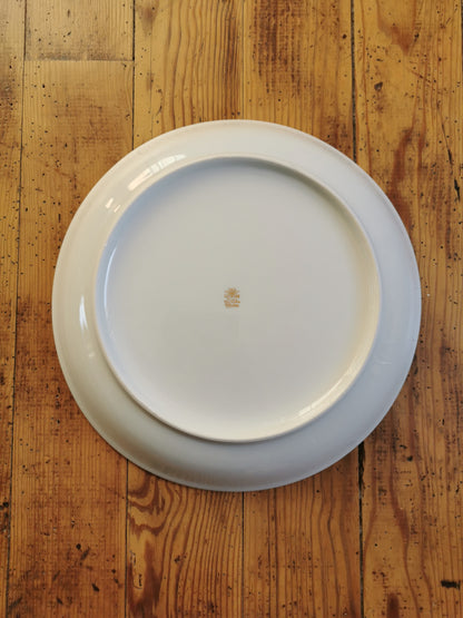 Plat creux porcelaine de Limoges, R. Leclair