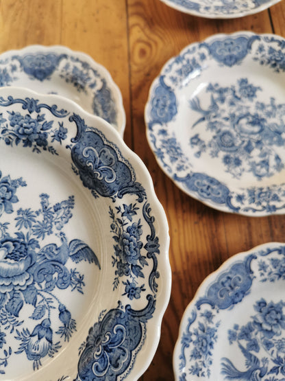 Assiettes creuses vintage Ridgway, Windsor