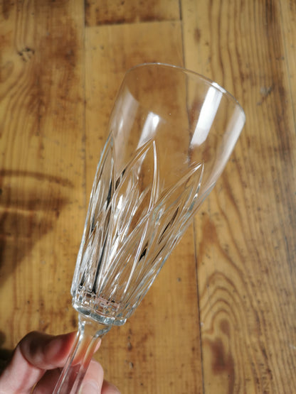 Flûtes à champagne "fleur"