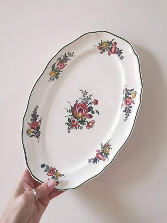 Plat ovale Villeroy et Boch, Alt Strasburg