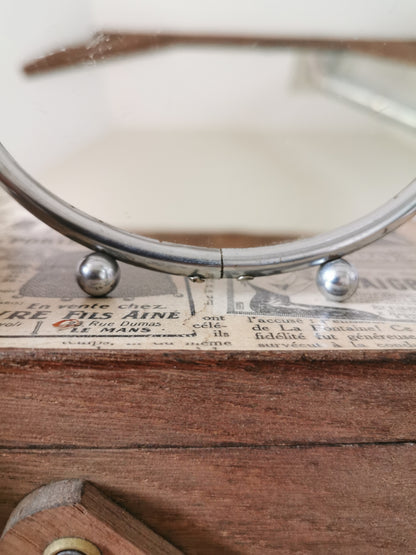 Miroir de barbier vintage