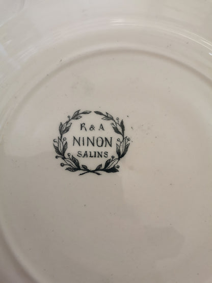 Assiettes plates Salins, Ninon