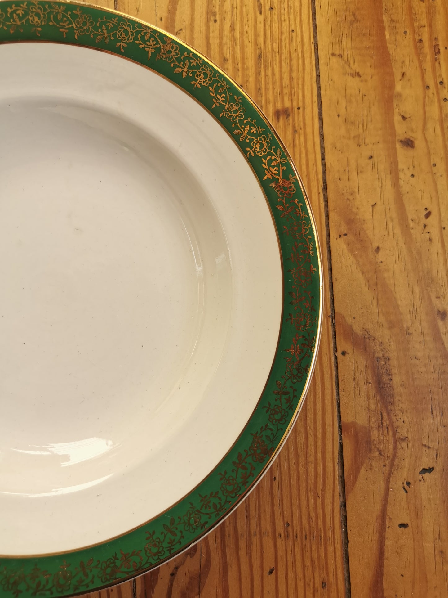 Assiettes creuses Digoin & Sarreguemines, Beryl