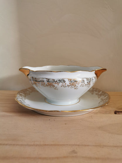 Saucière porcelaine Fernand Deshoulières