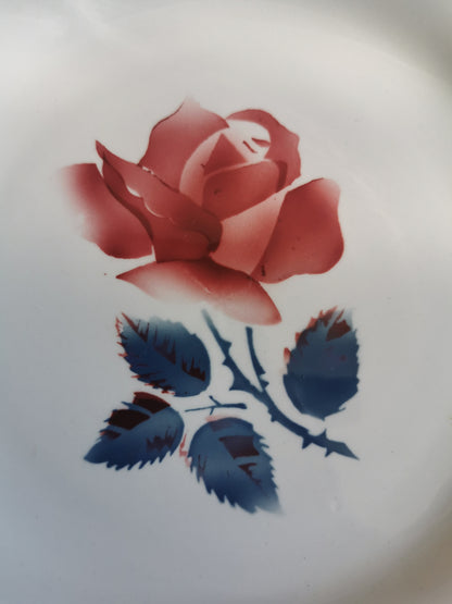 Assiettes à dessert Digoin, Dauphin