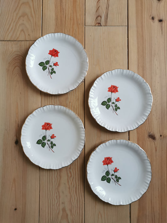 Assiettes vintage Digoin Sévigné