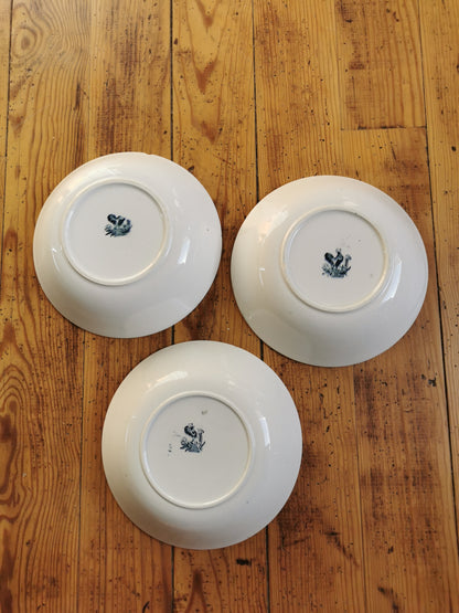 Assiettes calottes St Amand, Margot