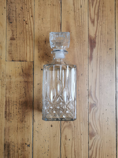 Carafe à whisky en verre