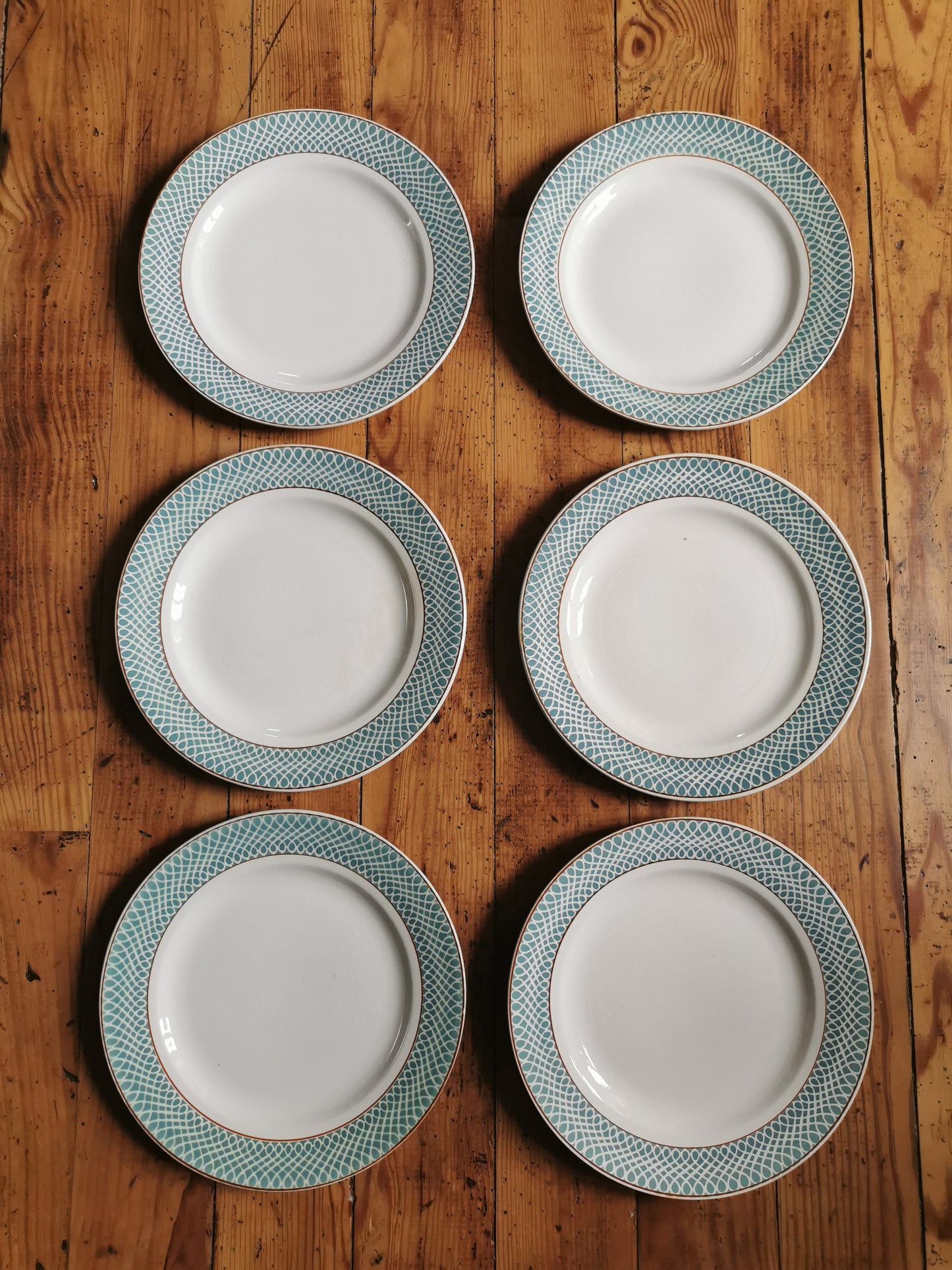 Mix d'assiettes plates, Aubépine & Annabella