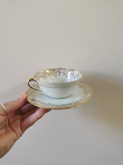 Service à thé en porcelaine de Limoges