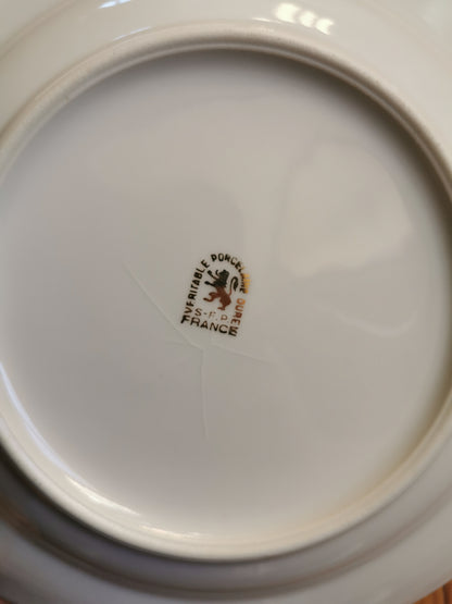 Assiettes creuses en porcelaine S.F.P