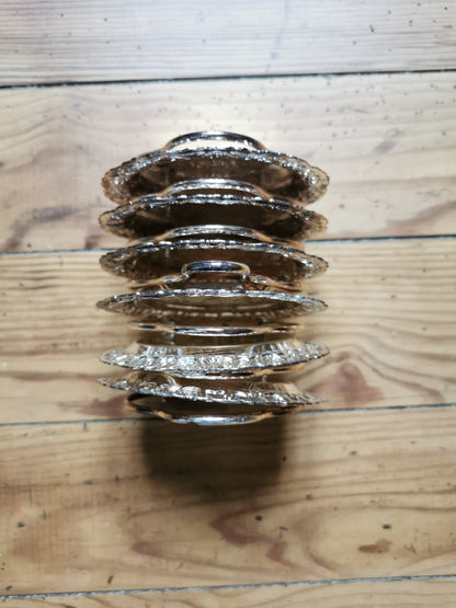 Dessous de verres métalliques