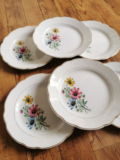 Assiettes plates L'Amandinoise, Printemps