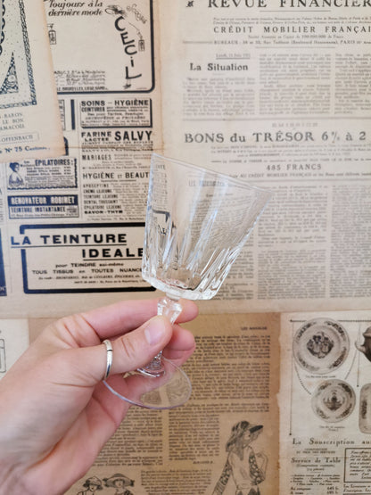 Verres à apéritif