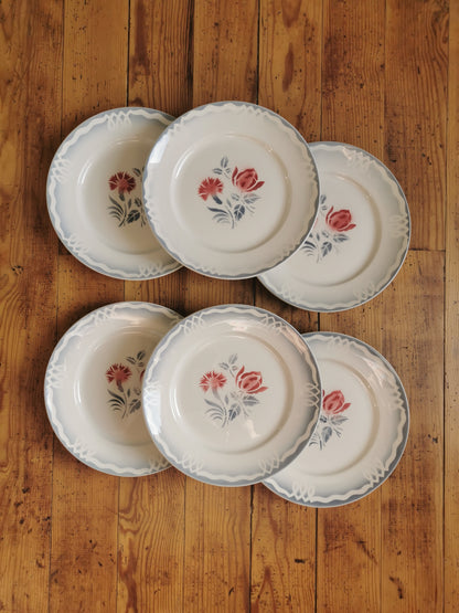 Assiettes plates Moulin des Loups