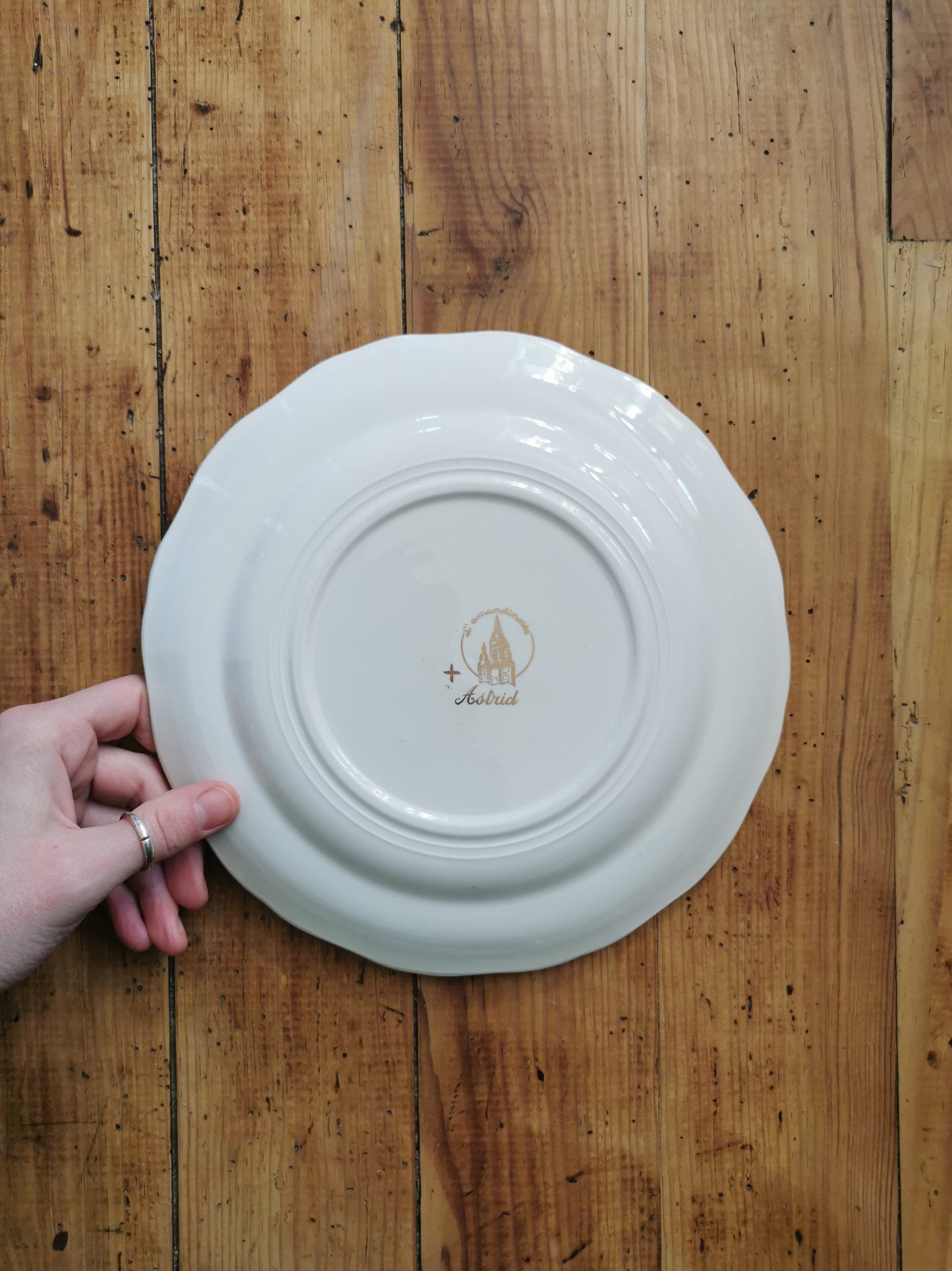 Assiettes plates L'Amandinoise Astrid