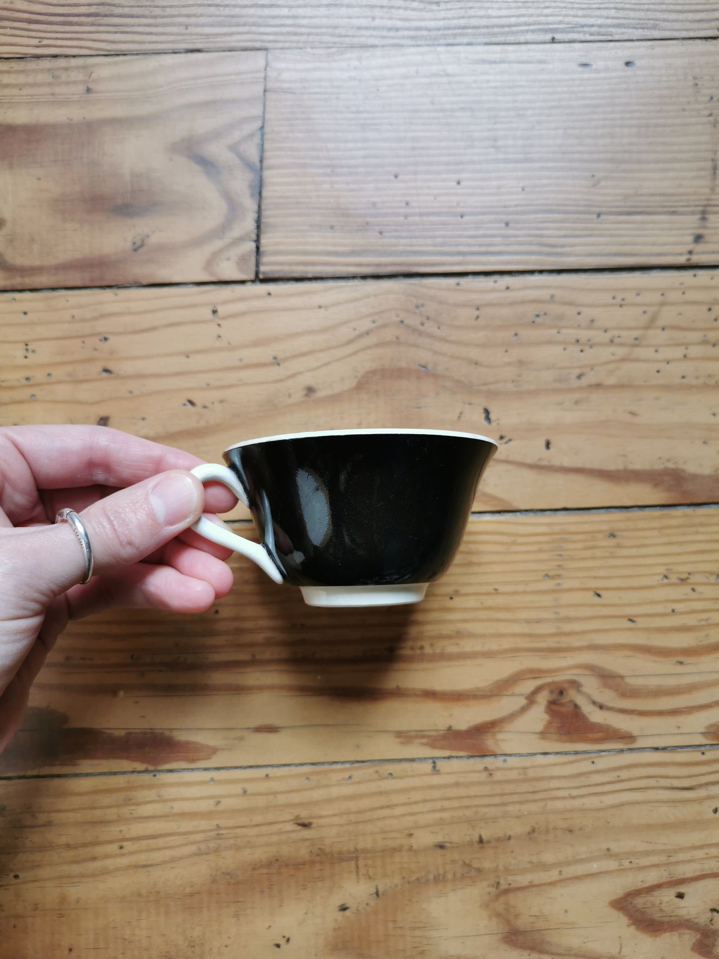 Tasse Digoin noire et bleue