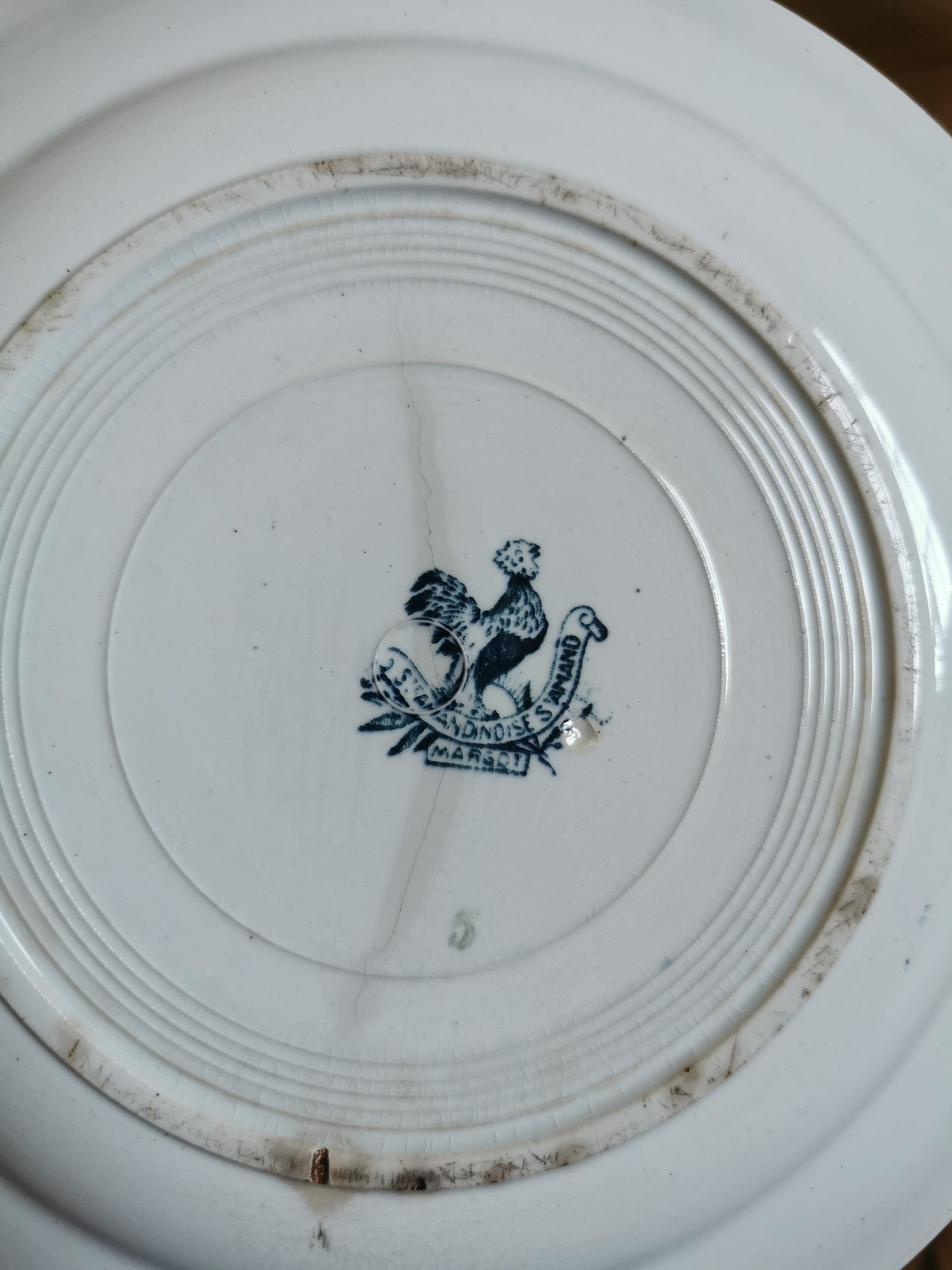Assiettes plates Ste Amandinoise, Margot
