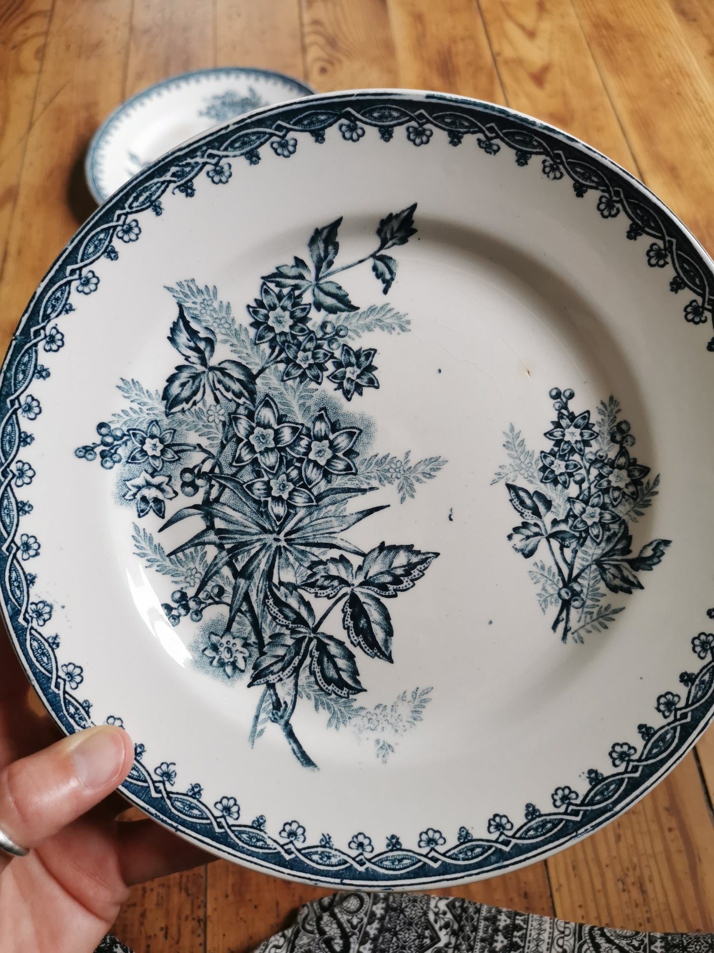Assiettes plates Ste Amandinoise, Margot