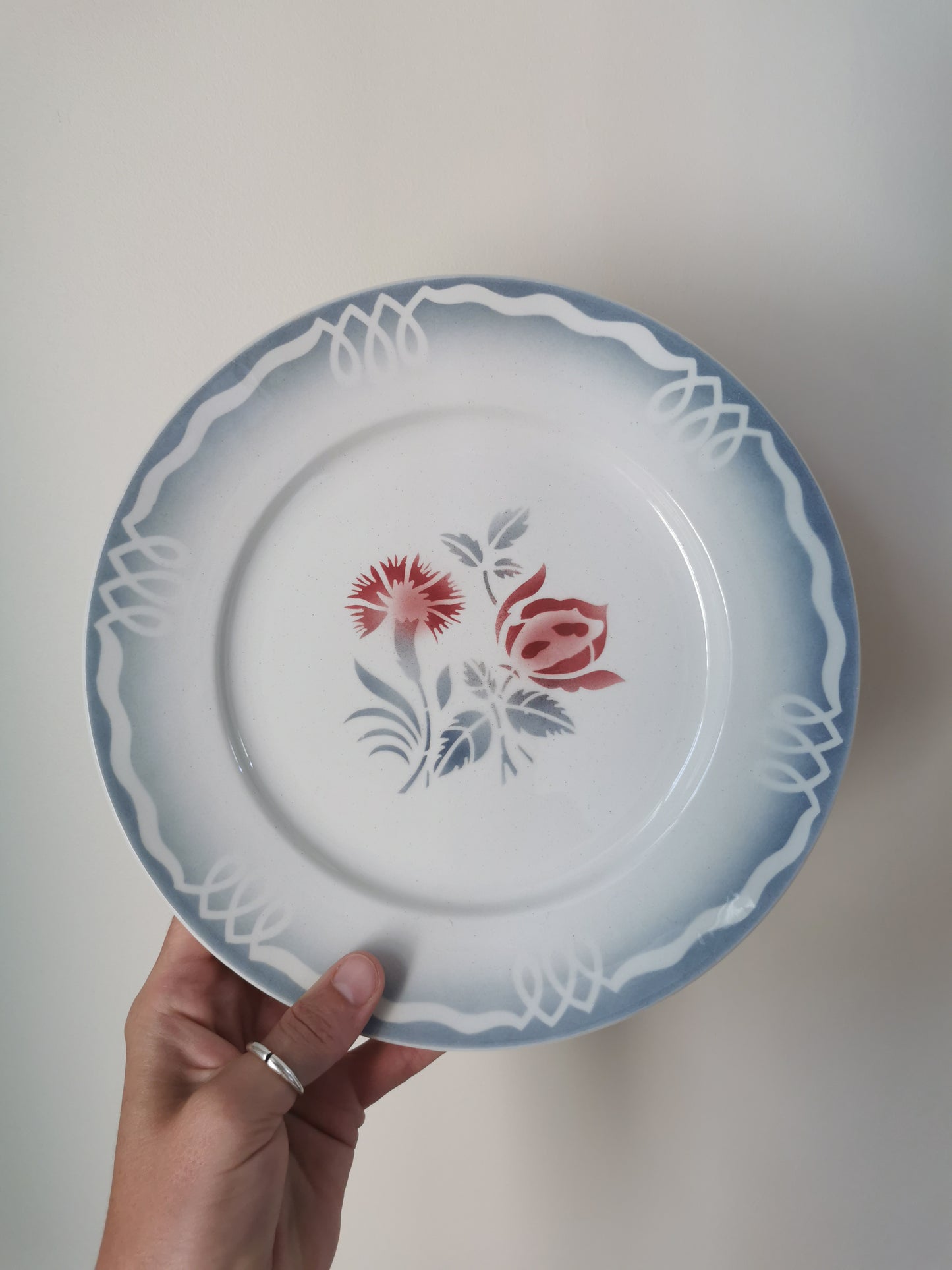 Assiettes plates Moulin des Loups