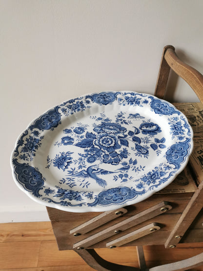 Plat ovale vintage Ridgway, Windsor