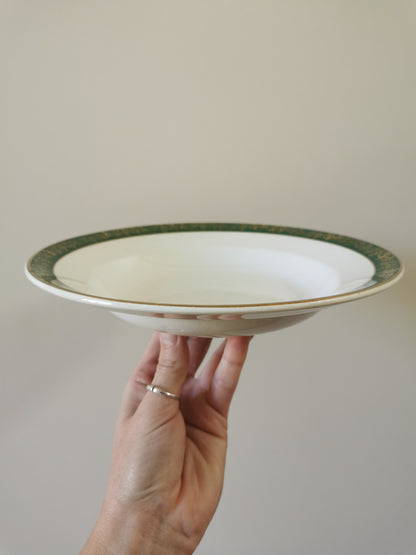 Assiettes creuses Digoin & Sarreguemines, Beryl
