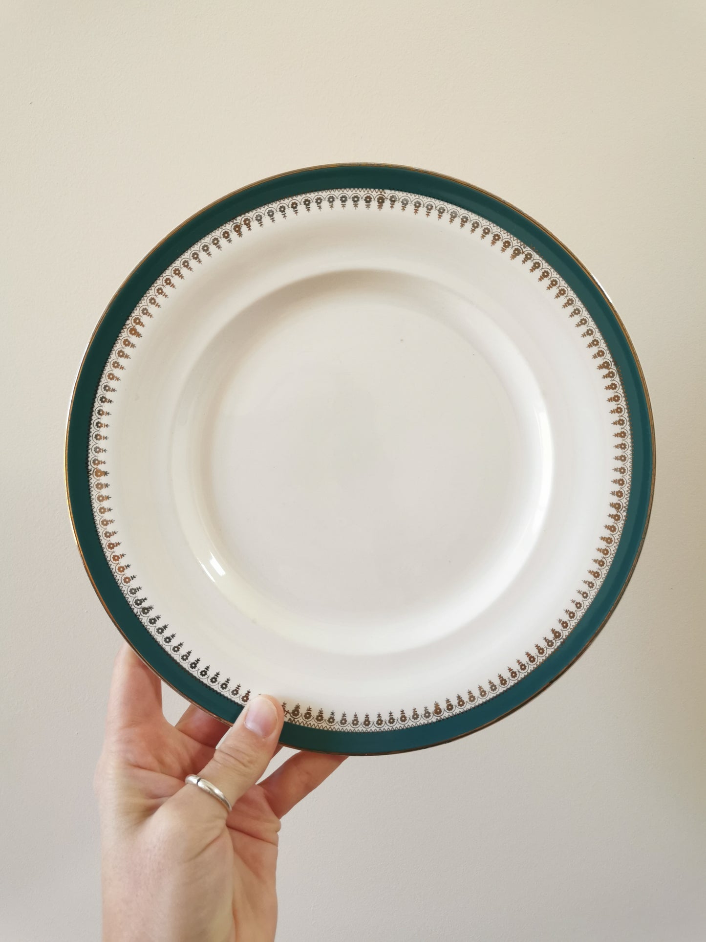 Assiettes plates vintage, Venise