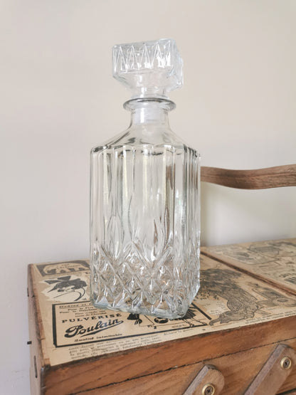 Carafe à whisky en verre