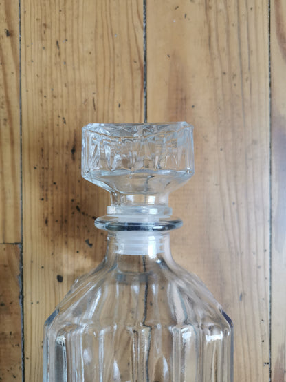 Carafe à whisky en verre