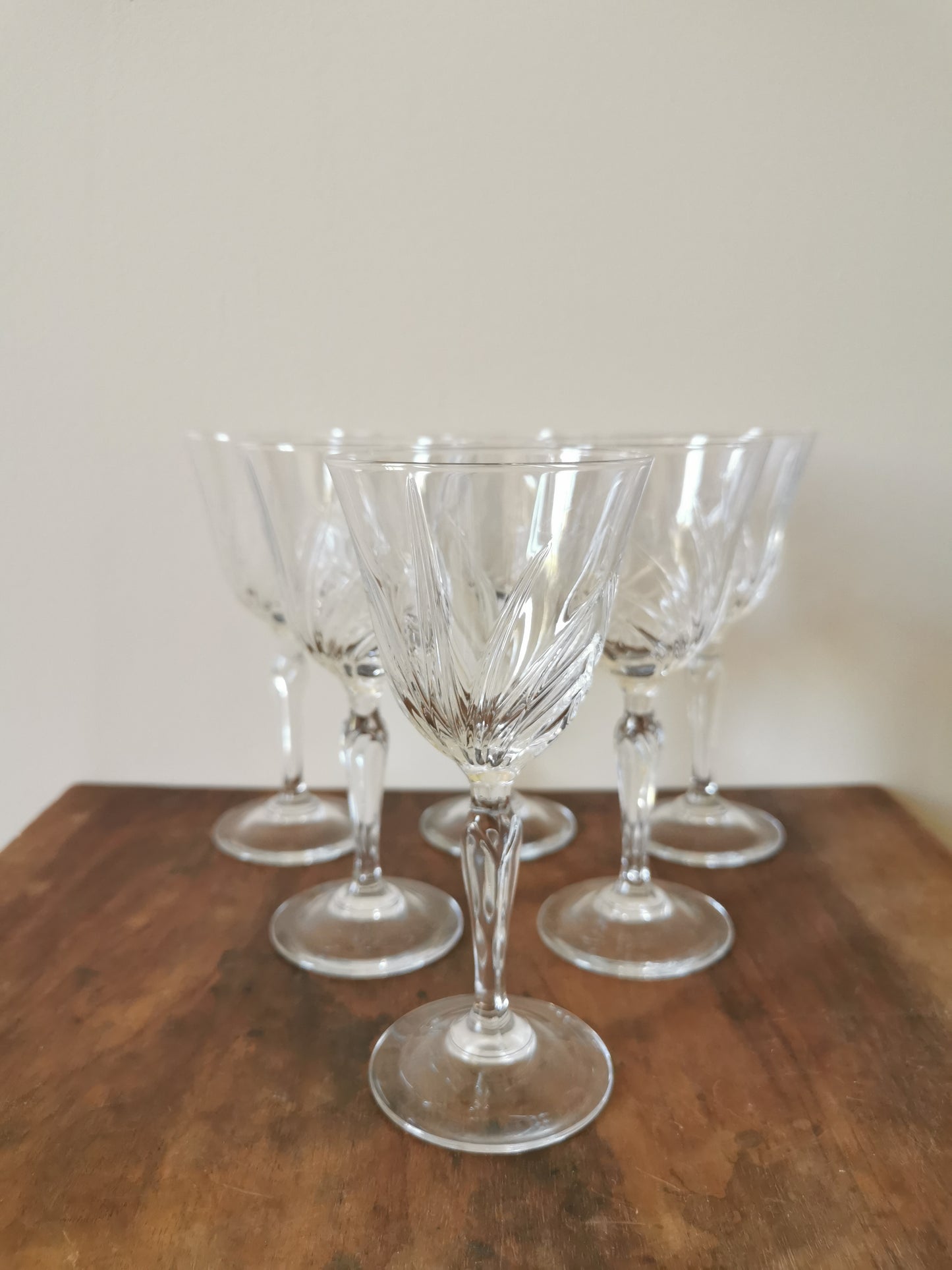 Petits verres à pied