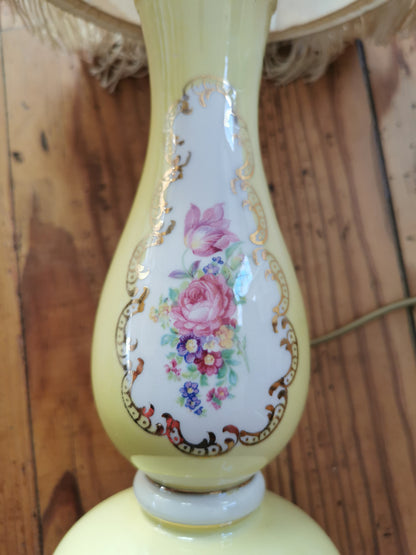 Lampe à poser, porcelaine