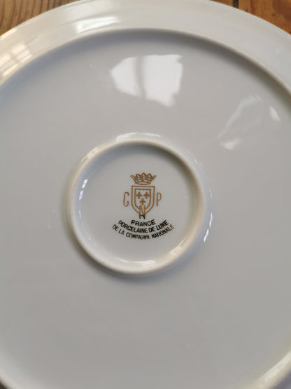 Plat à gâteaux porcelaine CNP